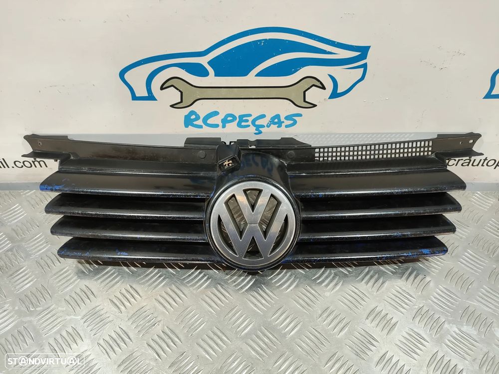 GRELHA CENTRAL FRENTE VW VOLKSWAGEN BORA 1 I MK1 1J2 1J5853653E 1J5 853 653 E 1J5853655C 1J5 853 655 C SIMBOLO LOGOTIPO - 1