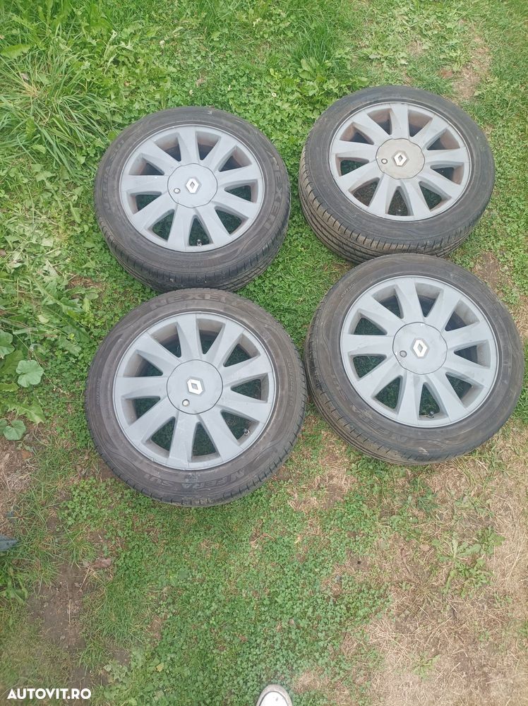 Set jante aliaj cu anvelope 205 55 R16 ZR Renault Megane 2 Scenic 2 - 3