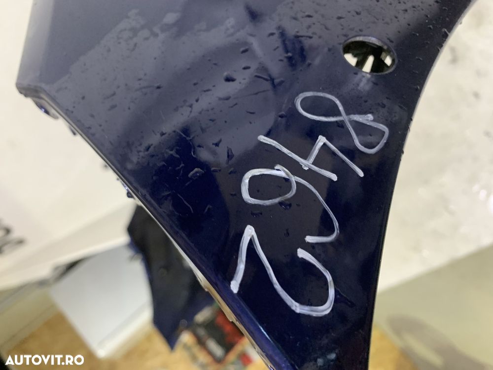 Bara fata BMW Seria 5, G30/G31, M-Sport, 2016, 2017, 2018, 2019, 2020, cod origine OE 51118064928, cu gauri pentru senzori de parcare. - 12