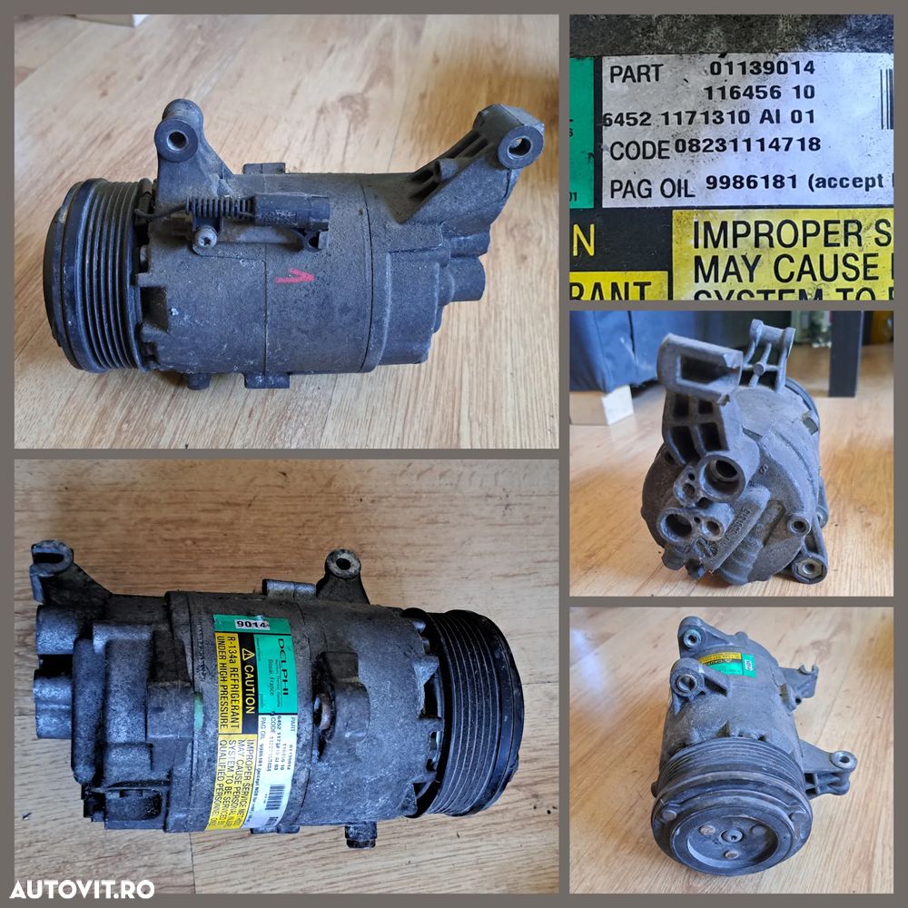 Compresor clima ac aer conditionat BMW E46 E83 LCI E53 E34 Mini R50 53 52 Seria 3 5 X3 X5 Z3 - 2