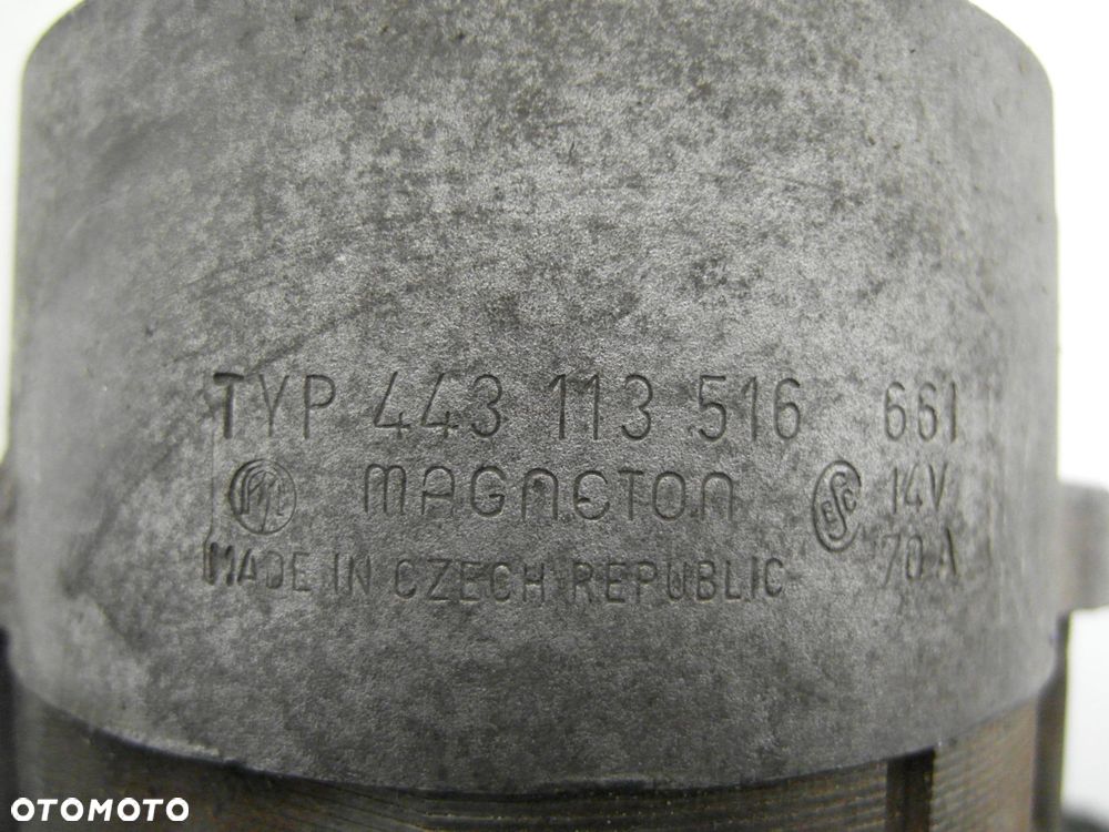 ALTERNATOR SKODA FELICIA 1.3 MPI 443113516661 - 10