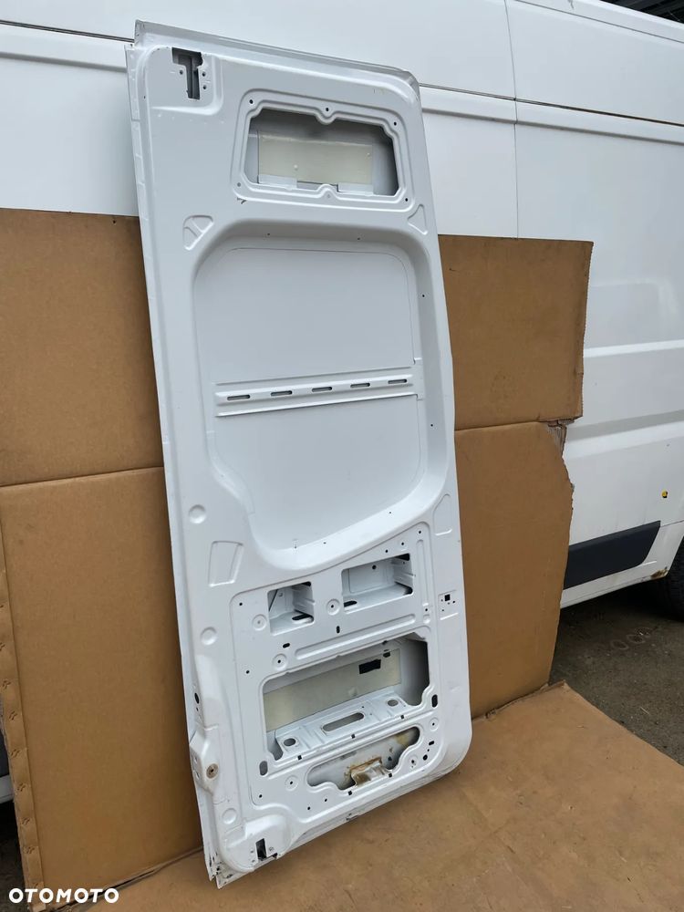 MERCEDES SPRINTER W906 906 LIFT PRZED LIFT ORYGINALNE DRZWI TYLNE LEWE WYSOKIE BIAŁE ŁADNE - 3