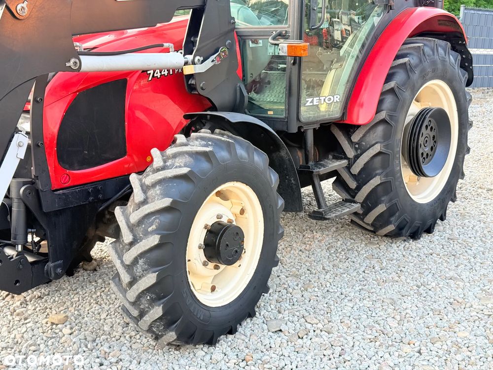 Zetor * Traktor Zetor 7441 Proxima * TUR Ładowacz Łyżka * TUZ * Wałek Wom * - 7