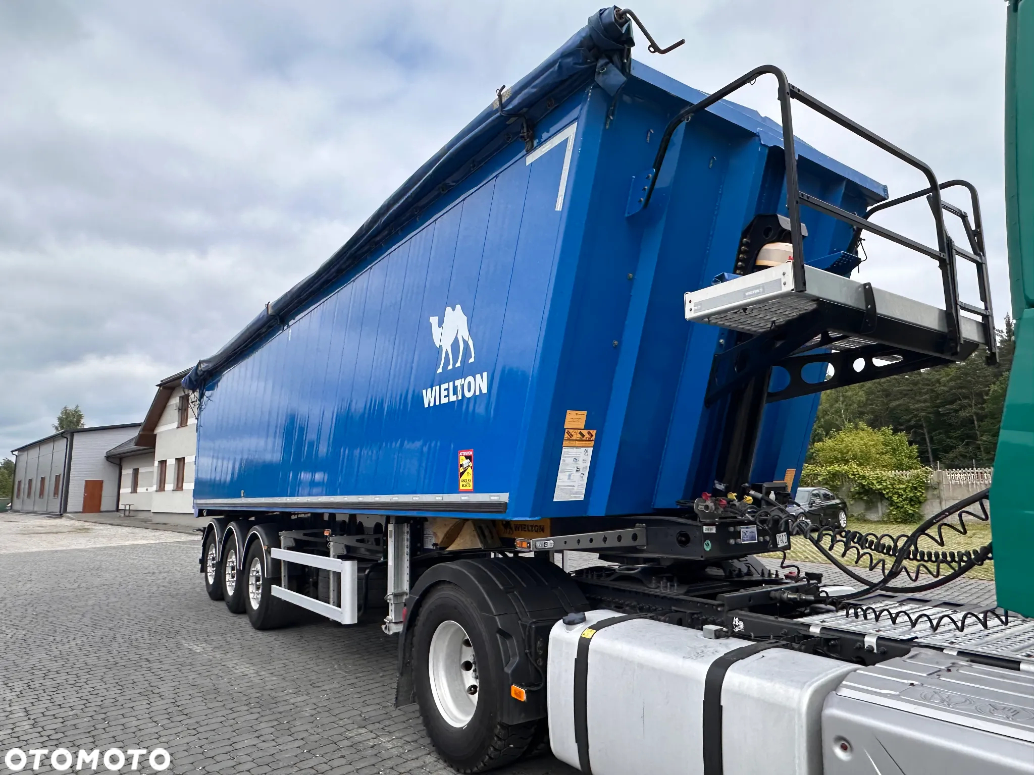 Wielton WYWROTKA 50m3 / 2 Osie Podnoszone / SAF / - 17