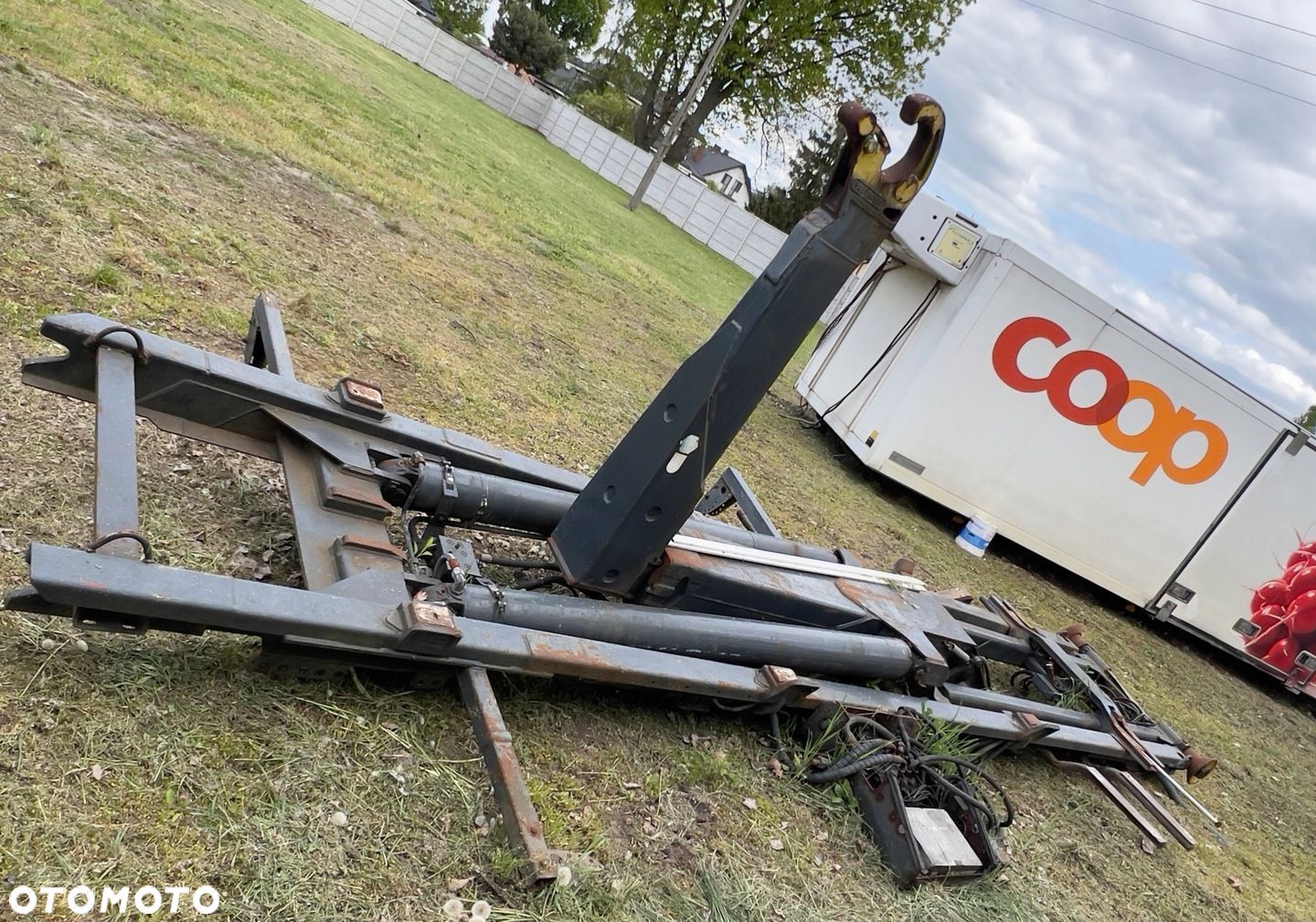 Mercedes Man Daf Volvo Scania Urządzenie hakowe hakowiec Palift - 1