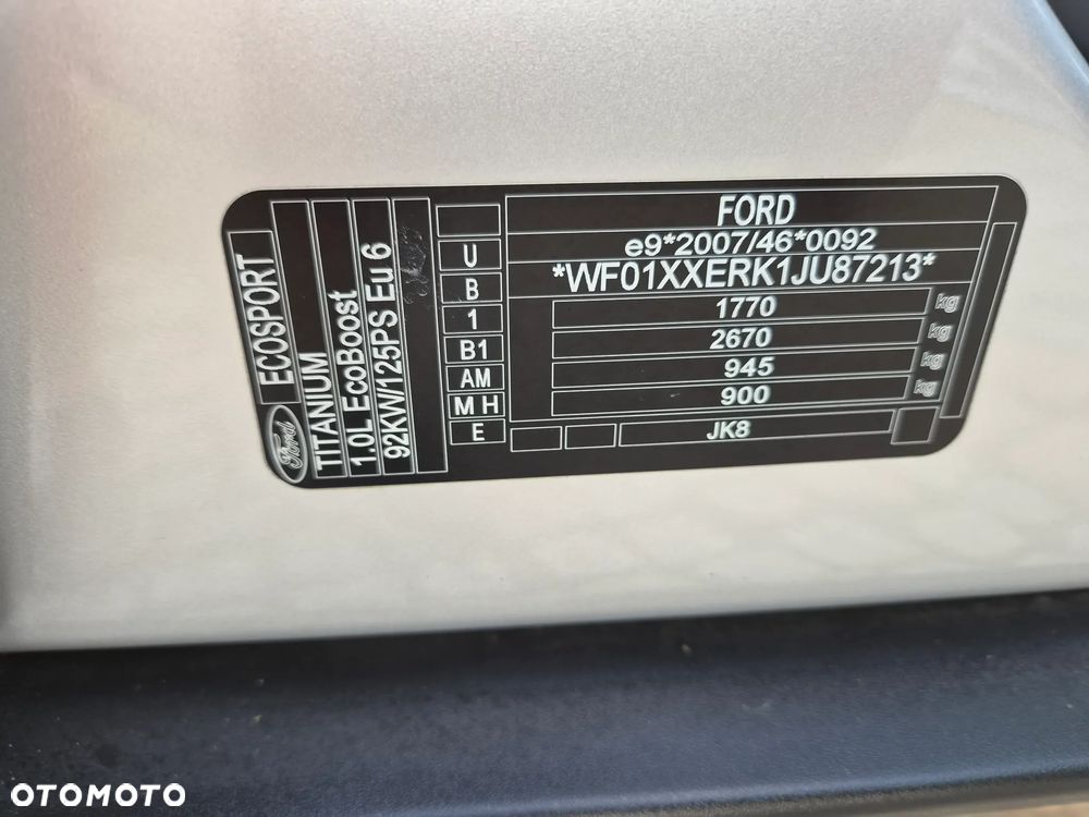 Ford EcoSport 1.0 EcoBoost TITANIUM X - 16
