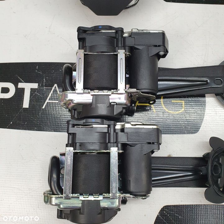 VW TOUAREG 3 III LIFT DESKA ROZDZIELCZA KONSOLA KOKPIT PULPIT PODUSZKI AIRBAG AIR BAG PASY KIT SET - 8