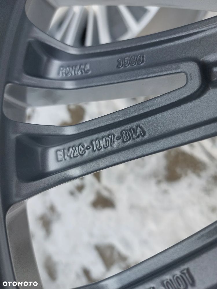FORD S-MAX GALAXY FELGI ALUMINIOWE R17 7.5J ET55 5X108 OE FORD EM2C-1007-B1A PROSTE! JAK NOWE! - 8