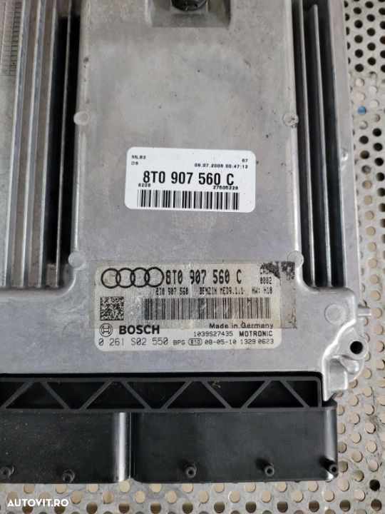 Calculator Motor ECU Audi RS5 S5 RS6 S6 RS7 S7 RS8 S8 SQ5 4.2 FSI 354 CP Cod 8T0907560C 0261502550 - 4