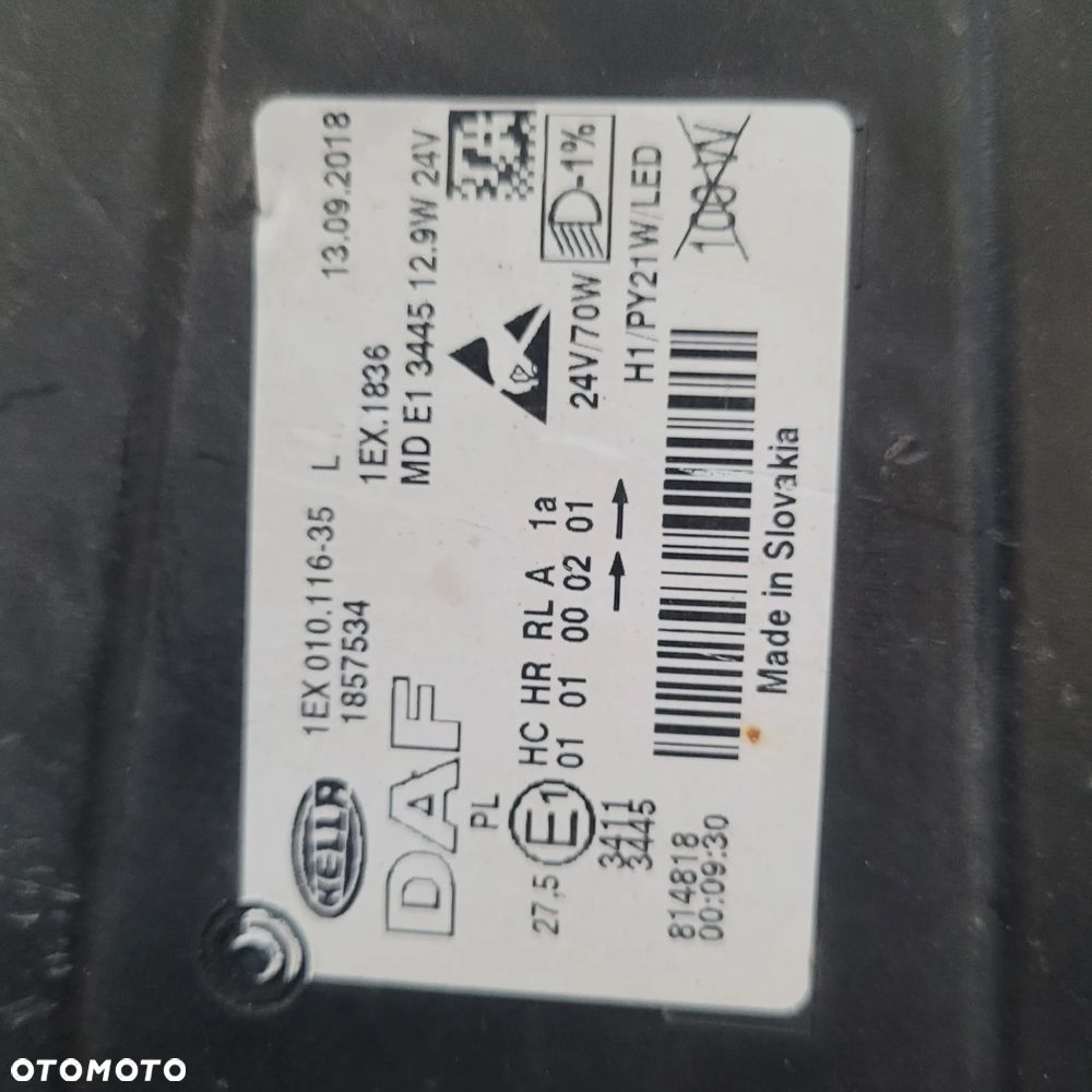 LAMPA LED DAF XF 106 LEWA ORYGINAŁ OM 1857534 CHWALIM116 - 5
