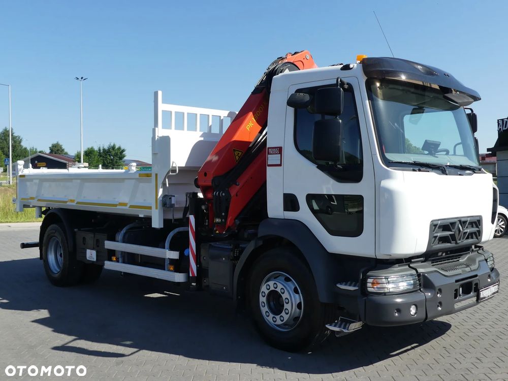 Renault D 18.280 / WYWROTKA 2 STR + HDS SKŁADANY W Z / NISKI PRZEBIEG / - 15