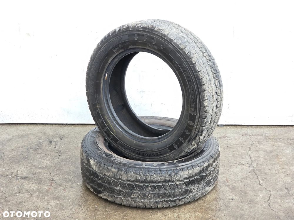 2 X OPONA OPONY GLOB-GUM3 AGIL SNOWICE 205/65R16C 8mm ZIMOWE - 1