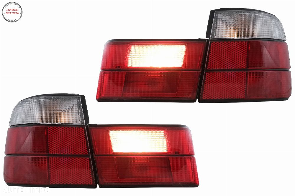 Stopuri BMW Seria 5 E34 Sedan (1987-1995) Rosu- livrare gratuita - 14