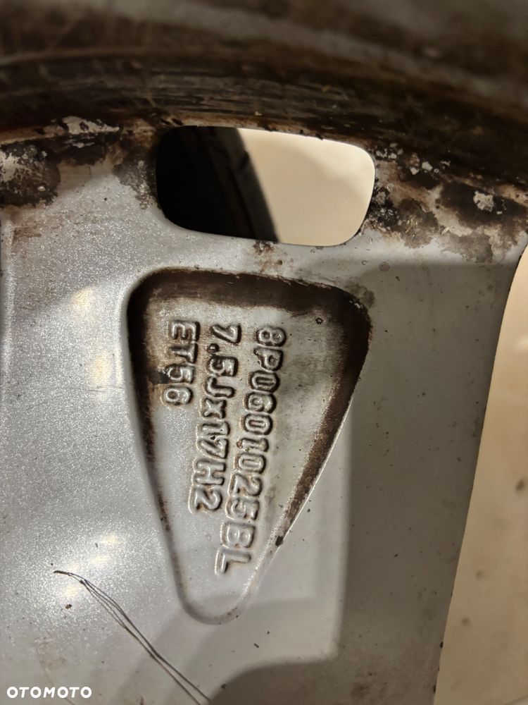 Felga aluminiowa pojedynczą Audi 16'. 8P0601025BL - 3