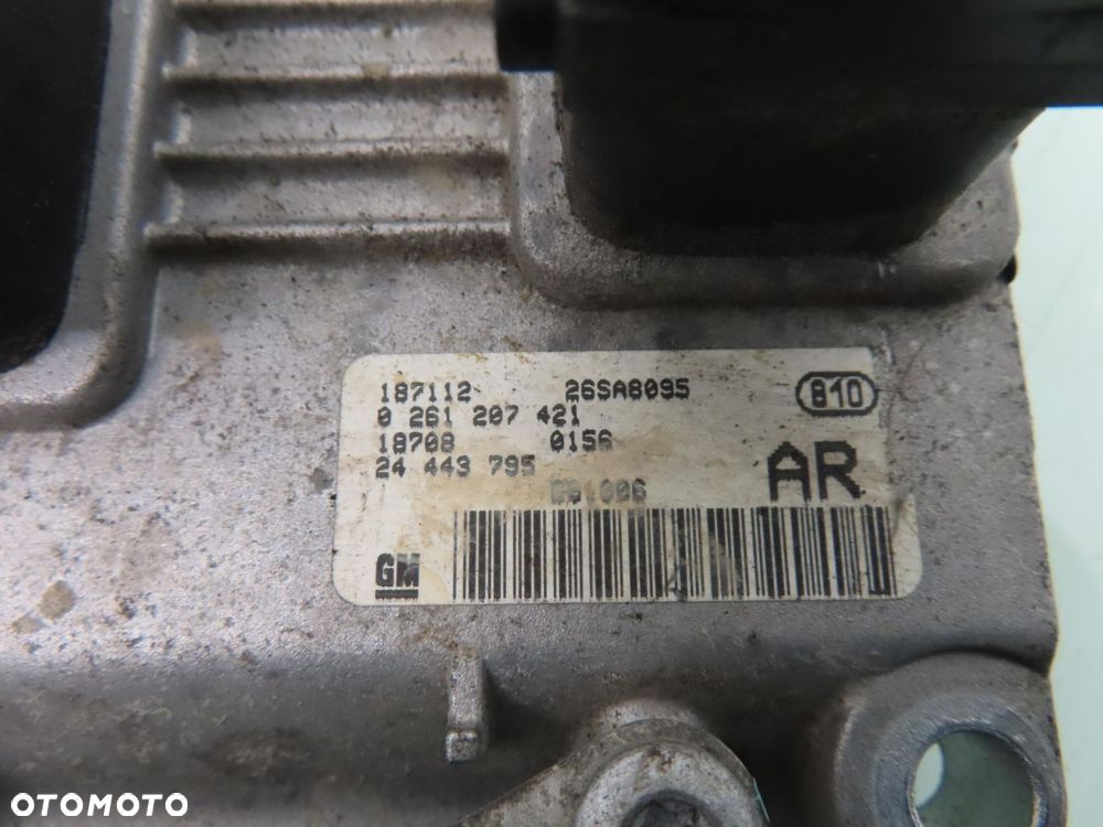 STEROWNIK OPEL CORSA C 1.0 - Z 10 XE 0261207421 24443795 BEZ IMMO - 3