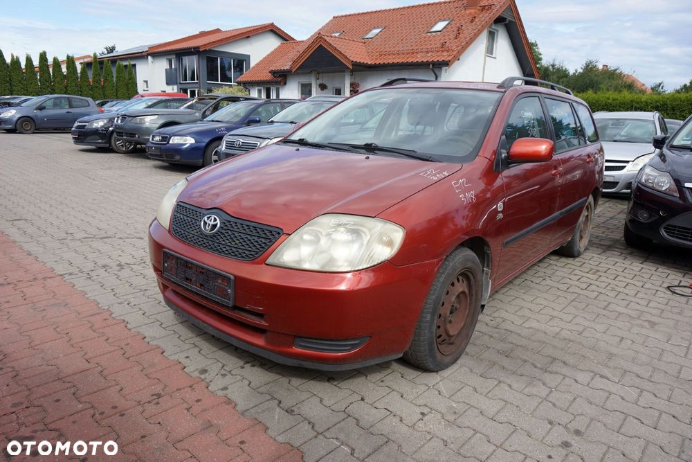 TOYOTA COROLLA E12 KOMBI 2003 3N8 2.0 D4D 1CD-FTV 90KM E351 CZERWONY na części - 1