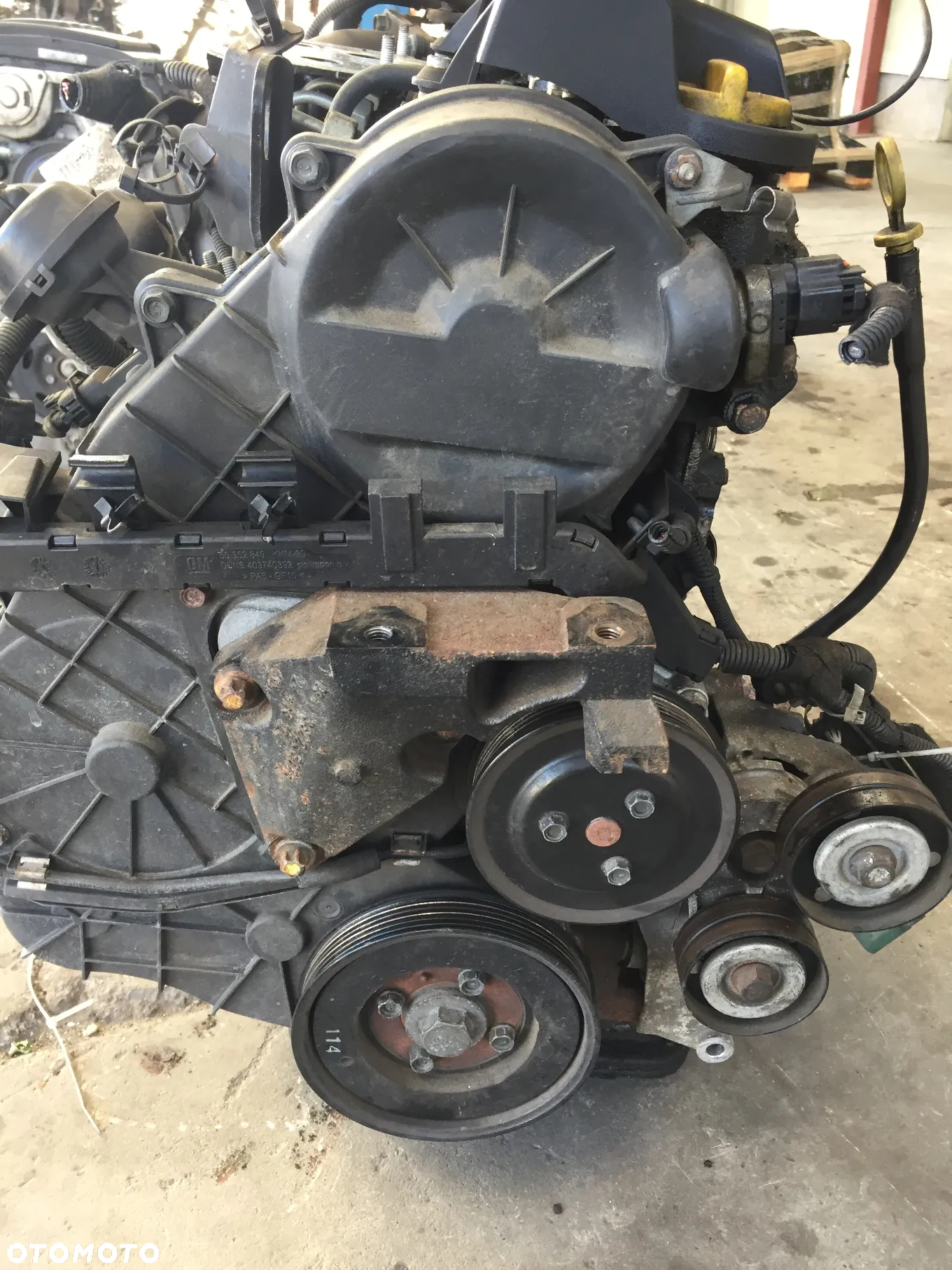 OPEL MERIVA A 04R 1.7 CDTI SILNIK Z UKŁADEM PALIWOWYM Z17DTH - 5