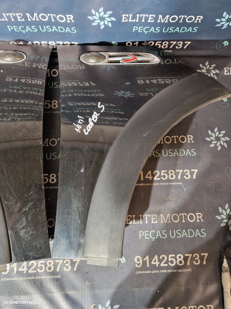 Guarda lamas usado MINI COOPER S R50 R53 PRETO ESQUERDO DIREITO - 2