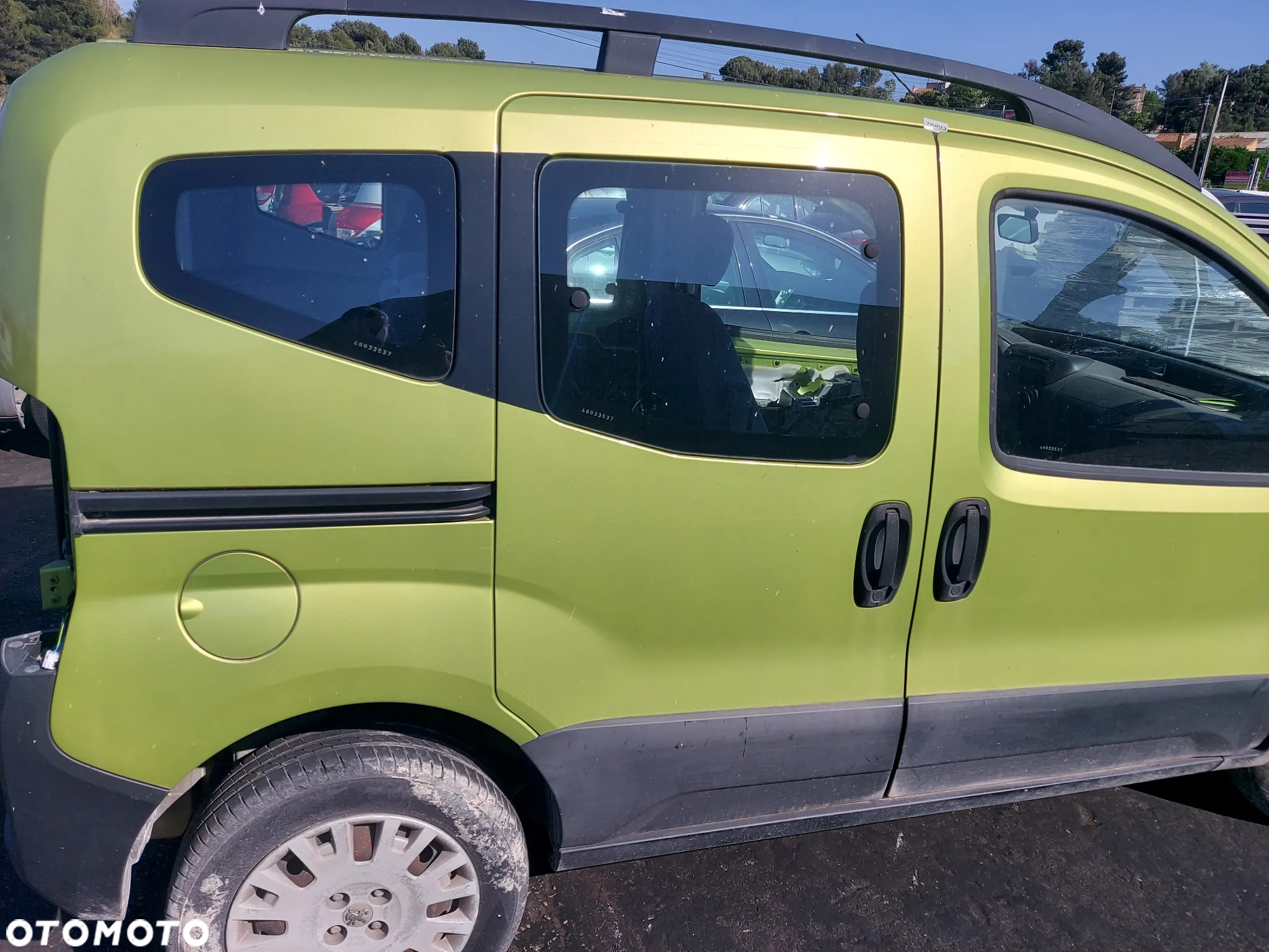Peugeot Bipper Nemo Drzwi prawy przód prawe przesuwne boczne - 2