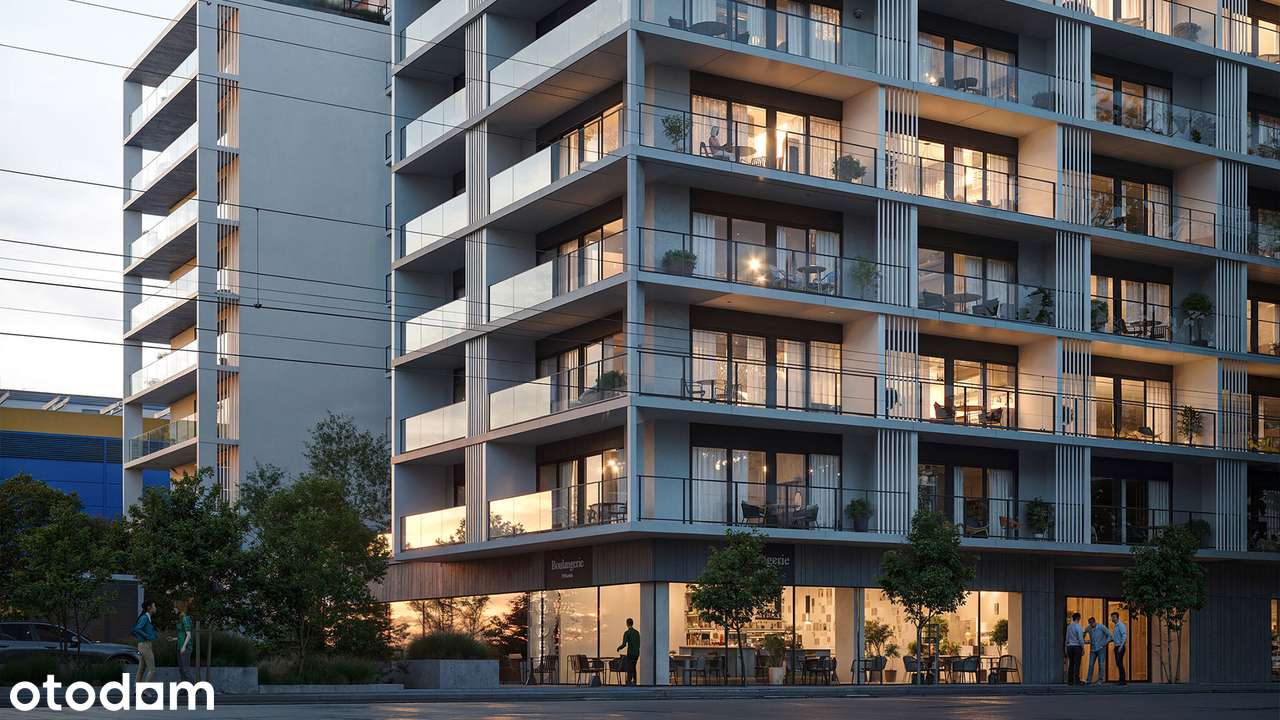 Apartament typu studio - z garderobą i obszernym tarasem!