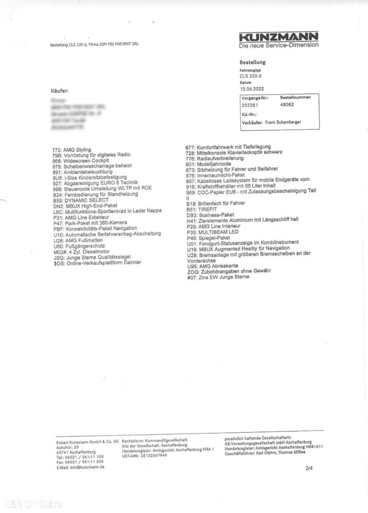Mercedes-Benz CLS 220 d 9G-TRONIC AMG Line - 14