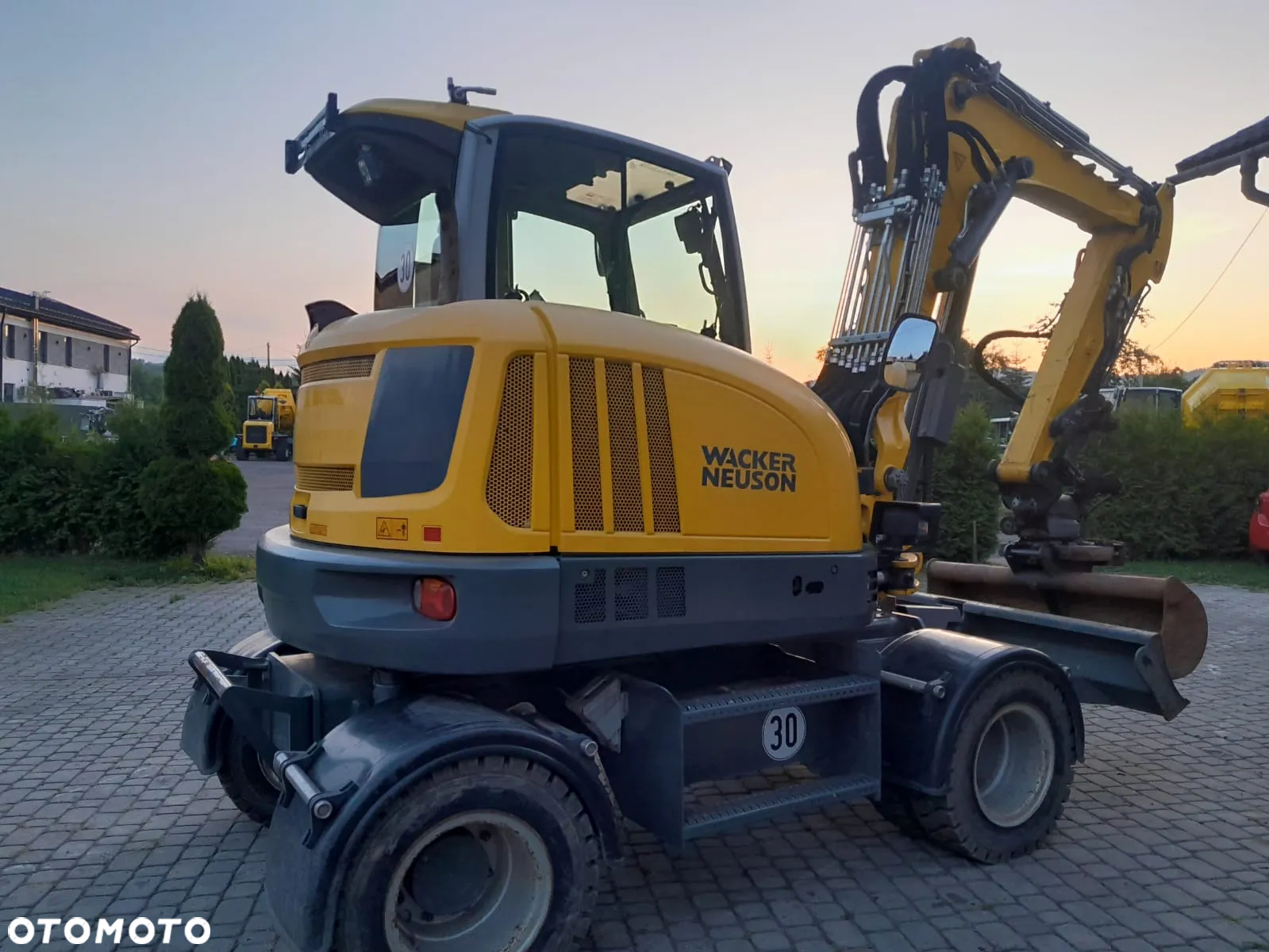 Wacker Neuson EW65 2018r 3062mtg. głowica obrotowa ze szczypcami, KLIMA - 3
