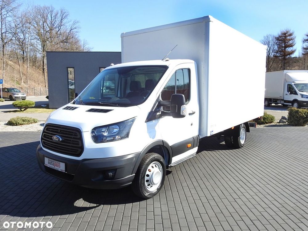 Ford TRANSIT  KONTENER WINDA 8 PALET BLIŹNIACZE KOŁA KLIMATYZACJA  130KM - 18