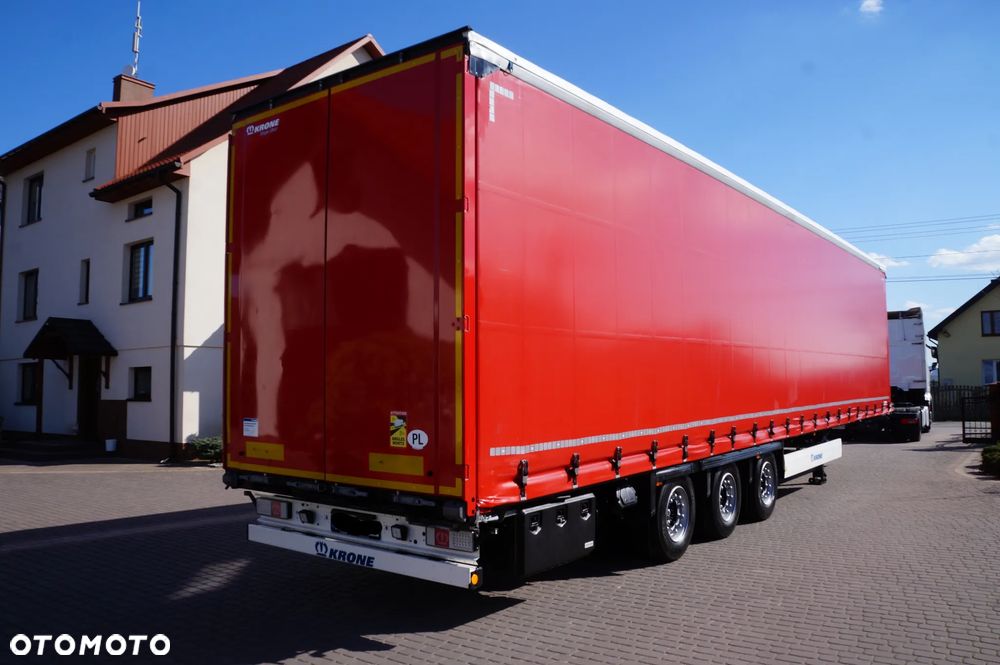 Krone MEGA FIRANKA OŚ PODNOSZONA DACH PODNOSZONY OPONY 95% - 3