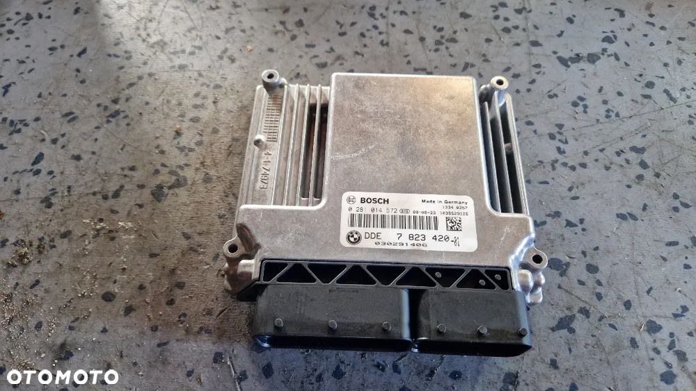 BMW E60 E61 2.0d N47D20A STEROWNIK SILNIKA 7823420 0281014572 - 1