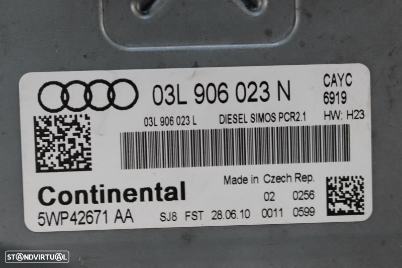 Centralina De Motor Audi A3 (8P1)  03L906023n / 5Wp42671aa / 03L 906 0 - 4