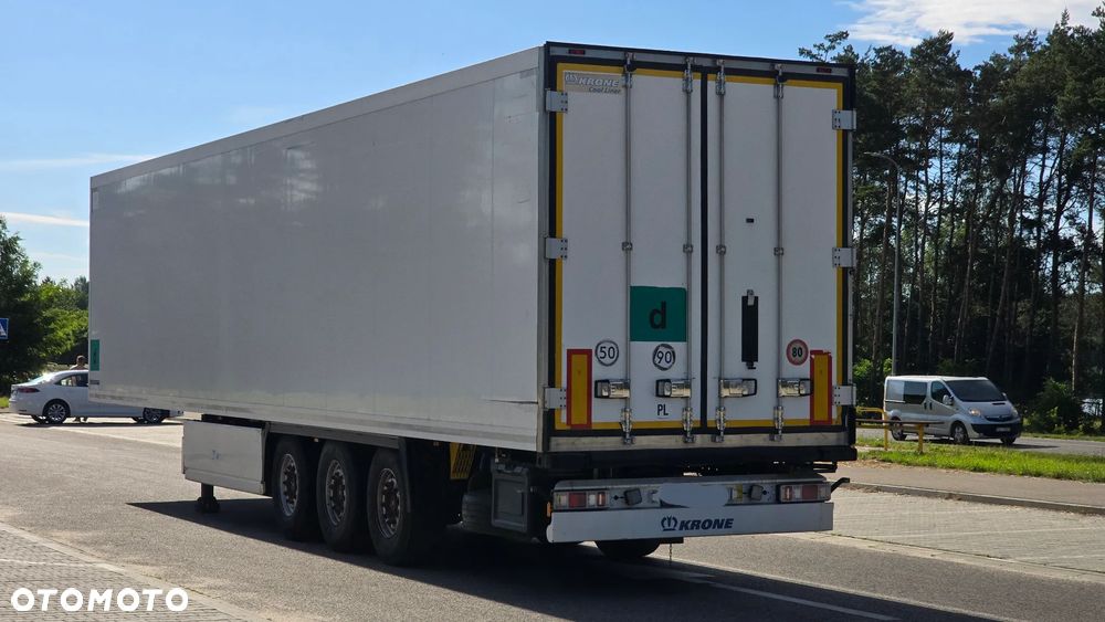 Krone CHŁODNIA / OŚ PODNOSZONA / PALECIARA / 4 RYGLE / AGREGAT CARRIER VECTOR 1550 / ELEKTRYK / DRUKARKA - 3