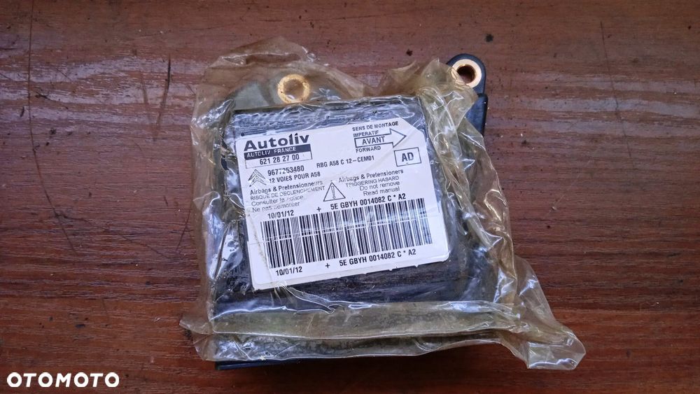 Moduł airbag Citroen C3 Picasso 621282700 9677253480 - 1