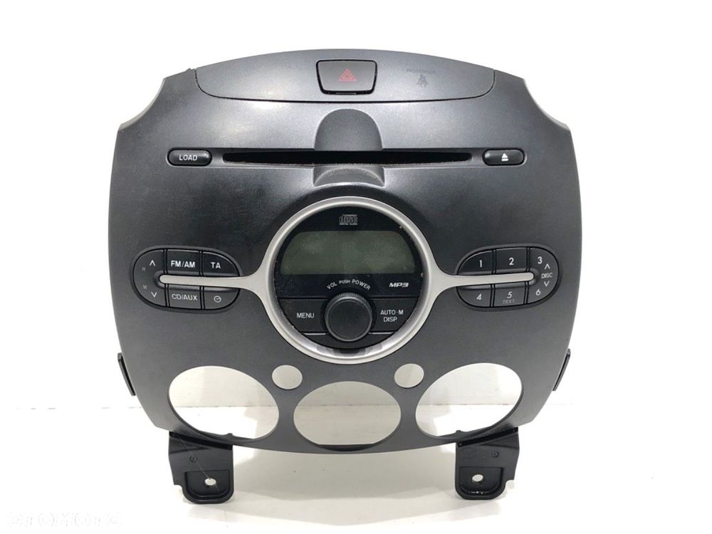 RADIO  MAZDA 2 (DE_, DH_) 2007 - 2015 1.3 (DE3FS) 63 kW [86 KM] benzyna 2007 - 2015 14797726 - 1