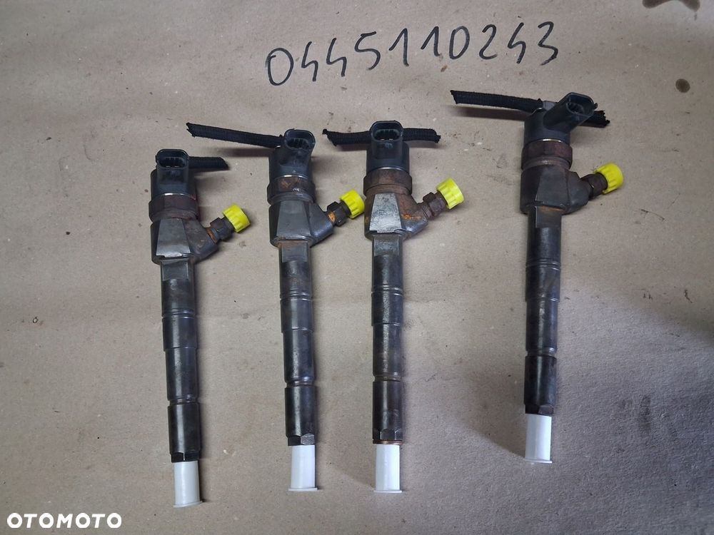 Wtrysk wtryskiwacz Opel Zafira B Astra H Fiat Alfa 1.9 CDTI 0445110243 - 1