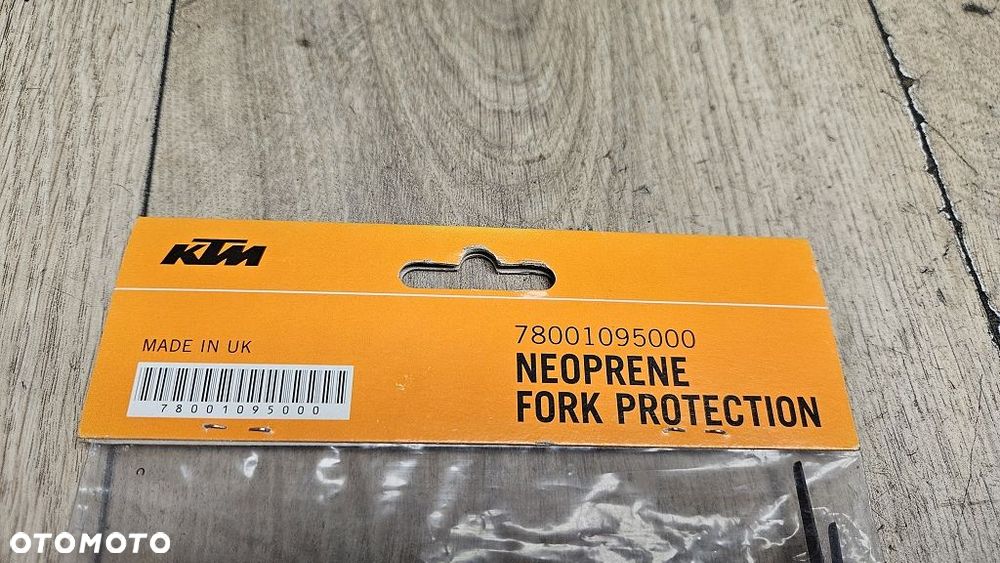Oryginalne osłony widelca WP o średnicy 43-48 mm neopren KTM (krótkie)  78001095000 - 4