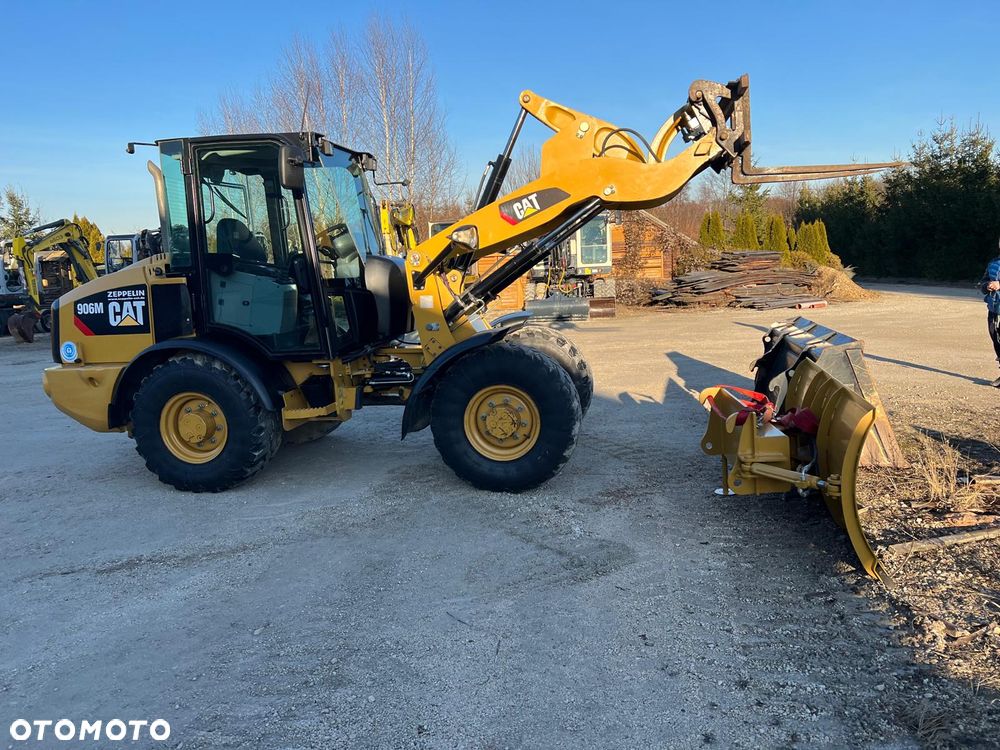 Caterpillar ŁADOWARKA CAT 906M 906 907 908 łyżka pług widły  Liebherr 506 Volvo L25 - 8