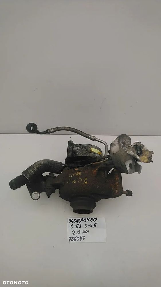 TURBOSPRĘŻARKA C-4 307 2.0HDI 136KM 9654919580 - 4
