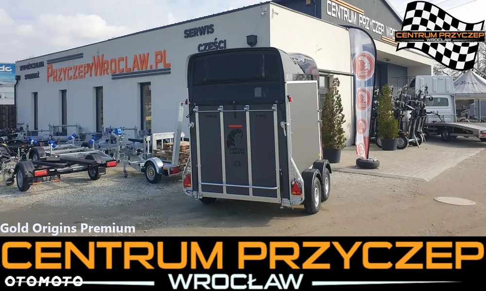 Cheval Liberte GOLD ORIGINS PREMIUM / GOLD ORIGINS ALU + SIODLARNIA / 2 KONNA / RAMPA / DMC: 2000 KG - 7