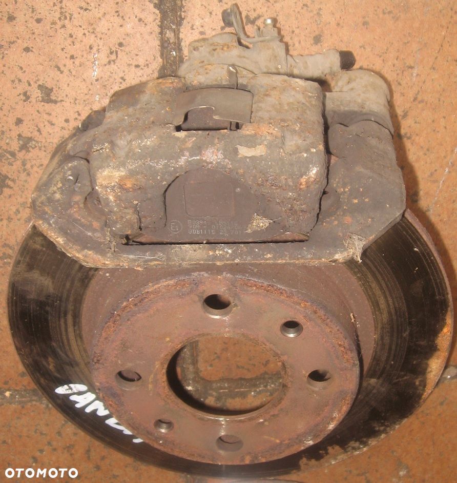 zacisk hamulcowy jarzmo lewy prawy FIAT PANDA II 1.2 8V - 5