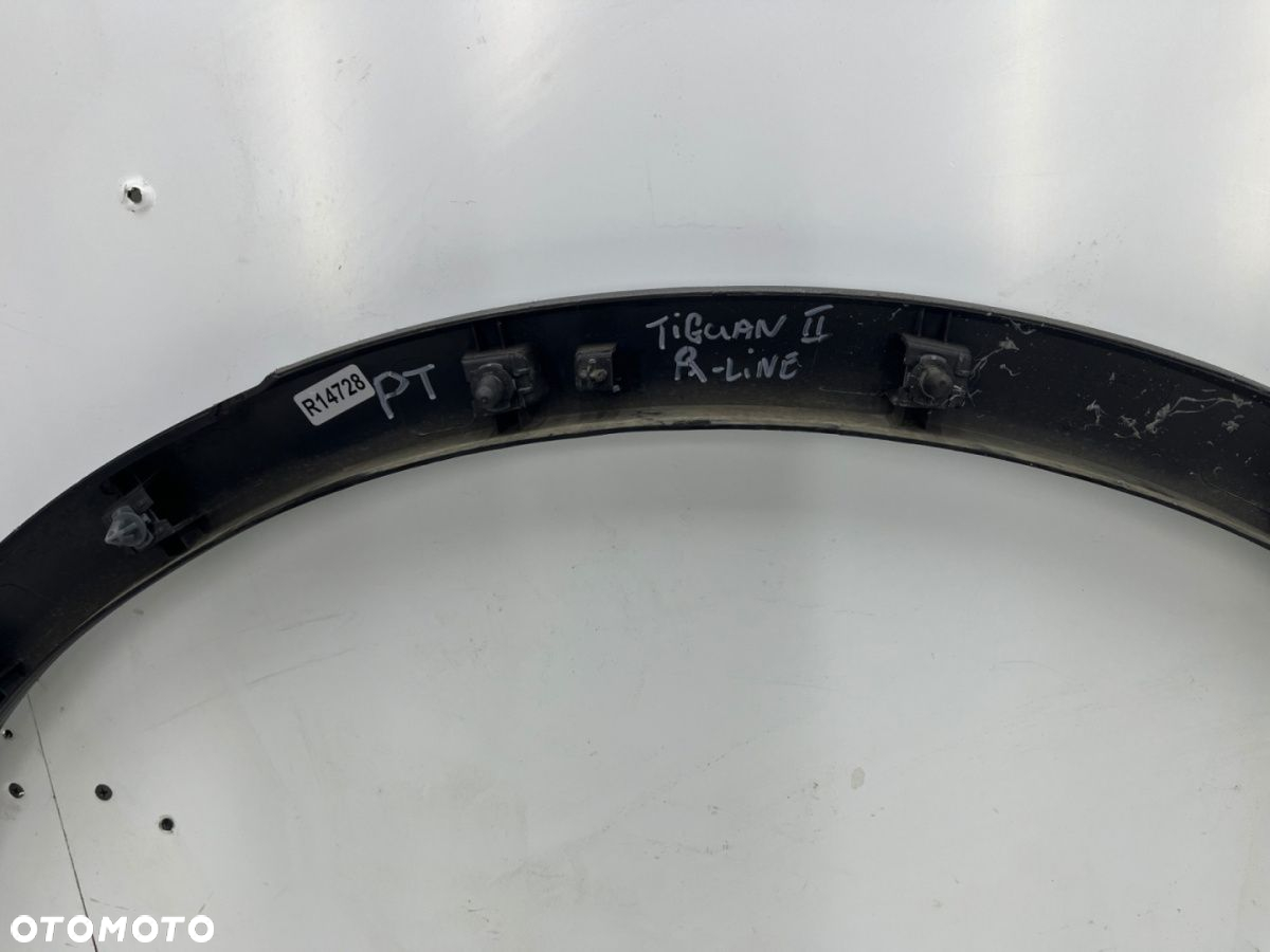 Listwa VW Tiguan II 5na R-Line 16-24 prawy tylny rant nadkola błotnika nakładka prawy tył 5na854820k - 16