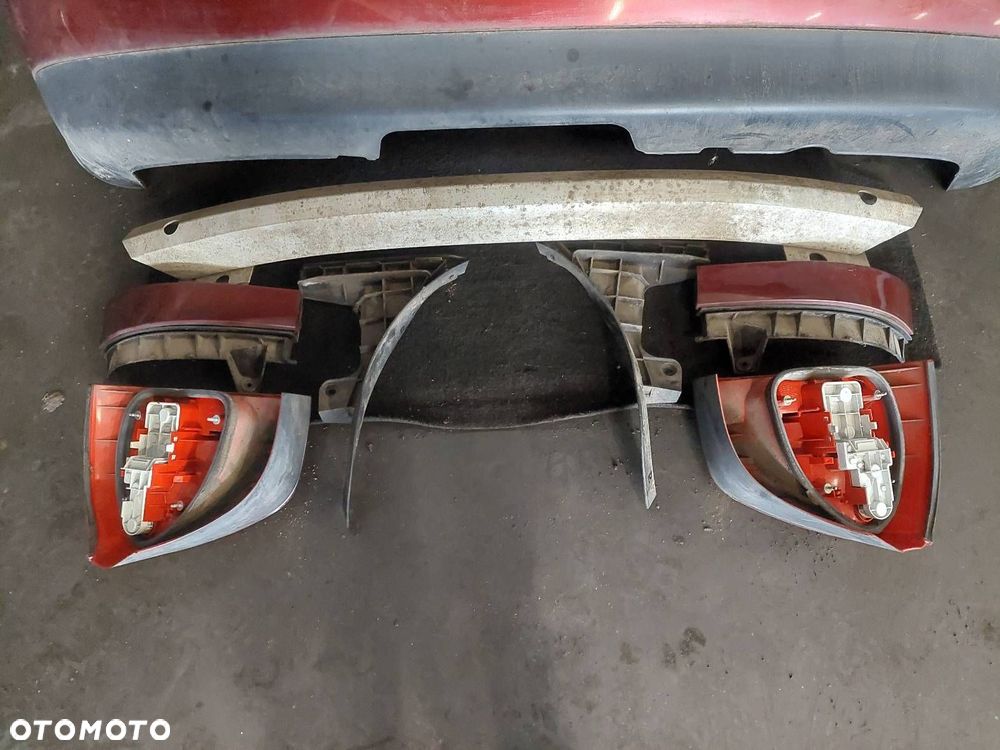 KOMPLETNY TYŁ KLAPA BAGAŻNIKA ZDERZAK TYŁ LAMPY AUDI A3 8L LZ3L - 3