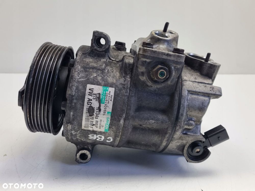 SPRĘŻARKA KLIMATYZACJI VW Jetta V 2.0 TDI _ pompa 1K0820859F - 1