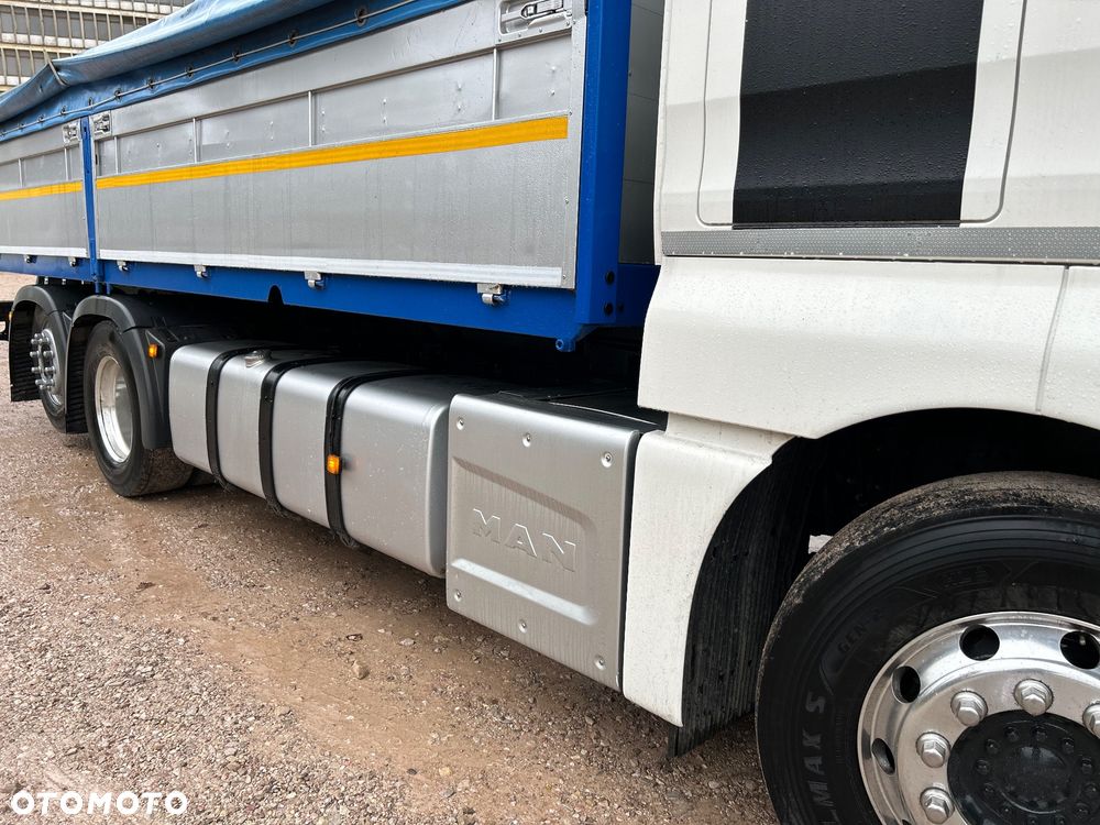 MAN TGX Tandem 1m burty TOP KOMPLET / ALUFELGI / zarejestrowany gotowy do pracy / przyczepa 18t / FULL OPCJA / 26.420 26.460 26.500 26.400 26.440 26.480 26.510 460 500 - 9