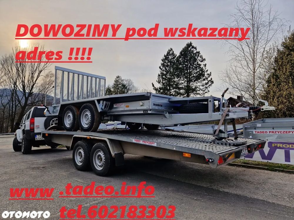 Brenderup MT3651 3500kg 3651 pod koparkę - 4