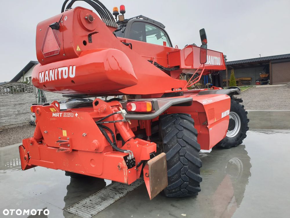 Manitou MRT ROTO 2150+Privilege KOSZ/PILOT/WIDŁY SPROWADZONA SUPER STAN - 35
