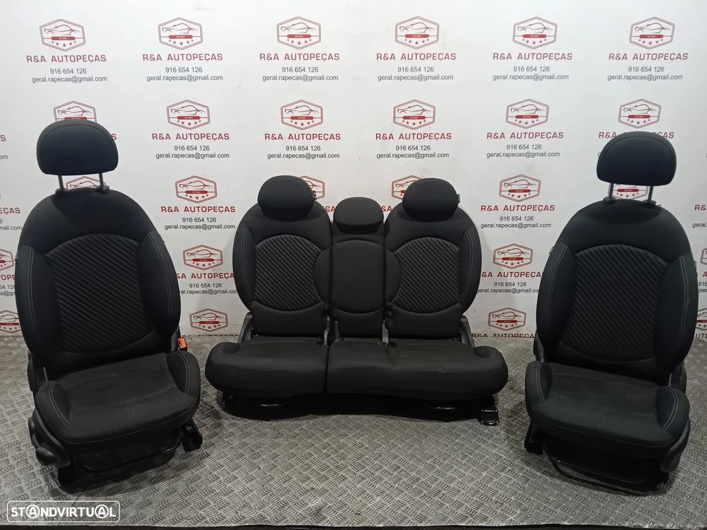 Conjunto de Bancos Mini Countryman R60 em Tecido Imaculados Original - 13
