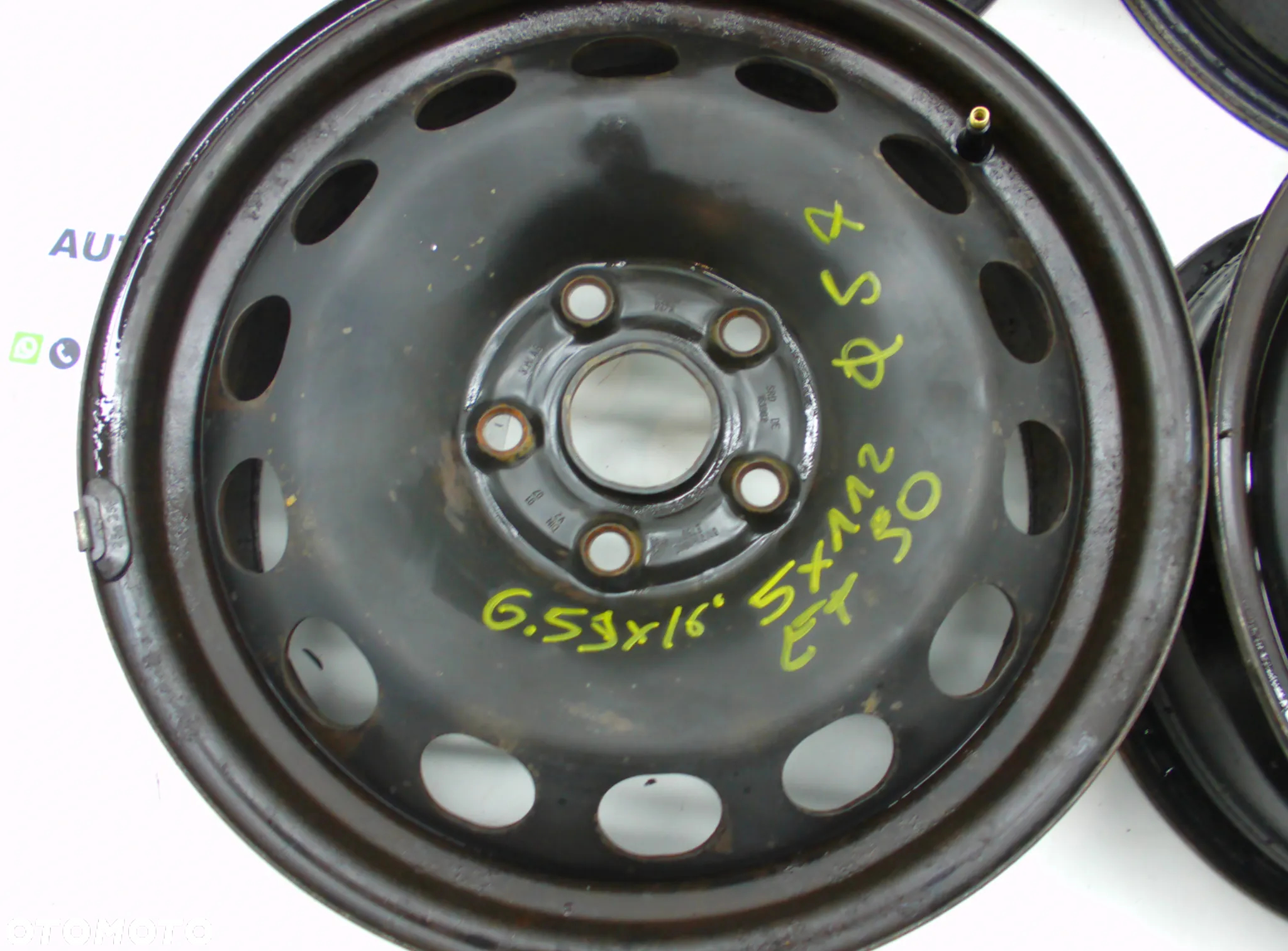 Audi VW Felgi Stalowe 5x112 6.5Jx16 et50 - 3