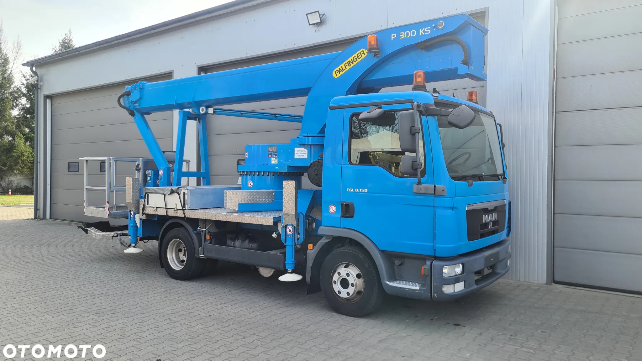 MAN TGL 8.150 - 30 m PALFINGER P 300 KS Podnośnik koszowy ZWYŻKA WUMAG WT 300 Ruthmann Multitel GSR UDT Bronto - 4