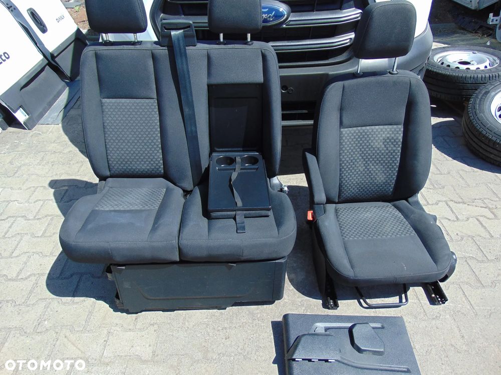 FORD TRANSIT MK8 fotele kanapa kabiny kierowca i pasażer KPL - 2