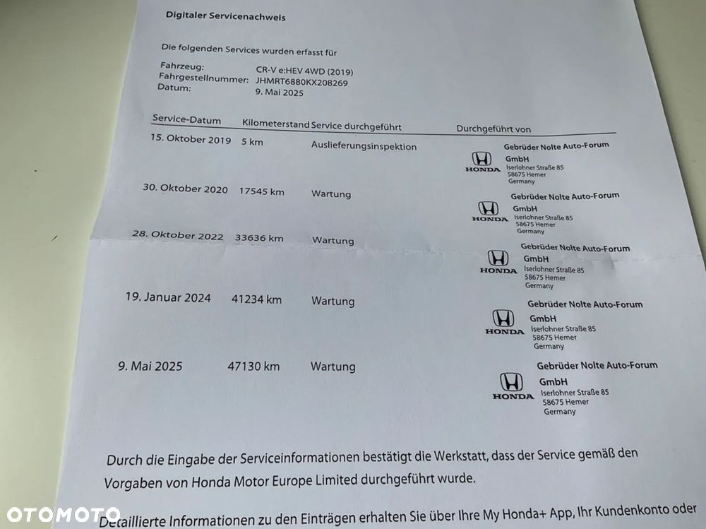 Honda CR-V 2.0 i-MMD Executive (Honda Connect+) - 40